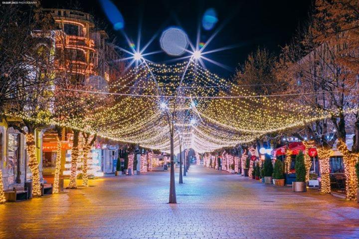 Vila Sonnet Korce Buitenkant foto